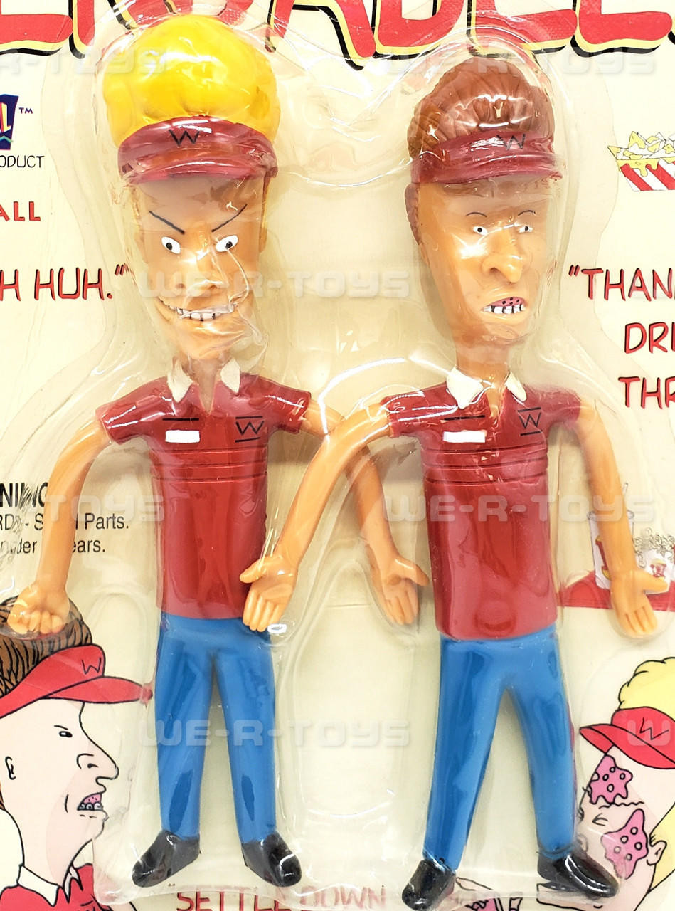 MTV's Beavis and Butthead Bendable Figures Fun 4 All 1997 #72000