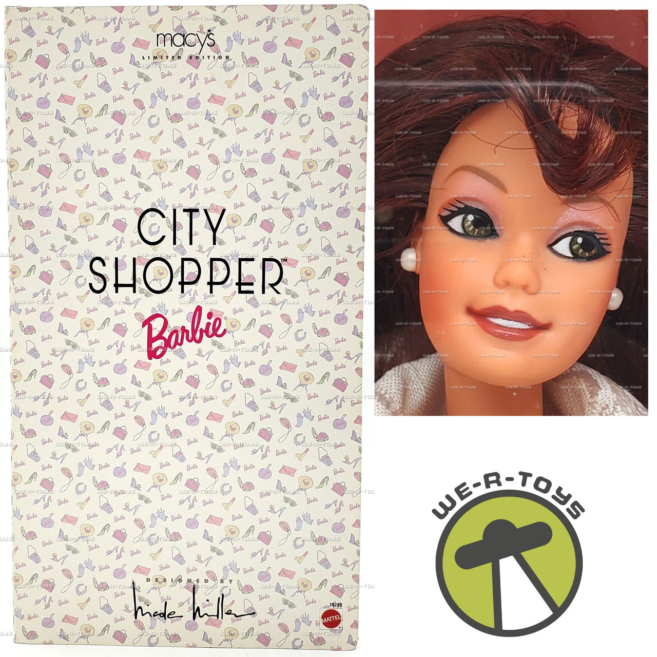 City Shopper Barbie Doll Designed by Nicole Miller Macy's Limited