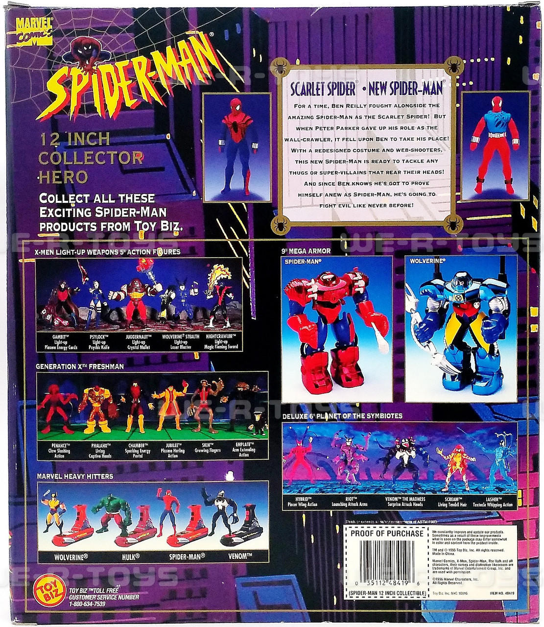 Special Collector's Edition 12 Spectacular Spider-Man – Action Figures and  Collectible Toys