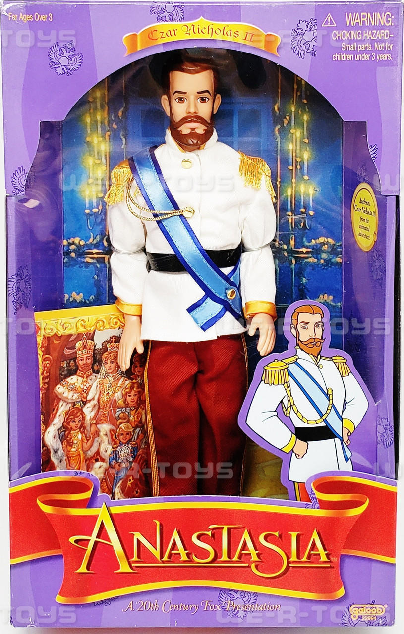 Anastasia Czar Nicholas II Doll Galoob 1997 #22994 NEW - We-R-Toys