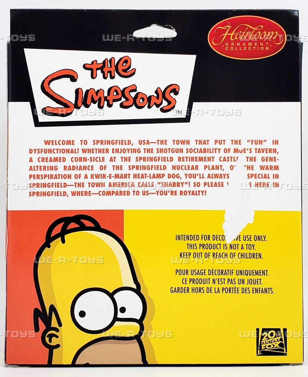 The Simpsons Heirloom Ornament Collection Holiday Ornament Set