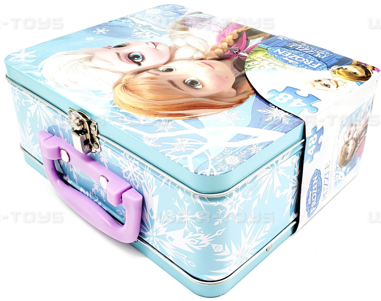 Disney Frozen Puzzle With Lunchbox Case Cardinal Games #28849 NEW -  We-R-Toys