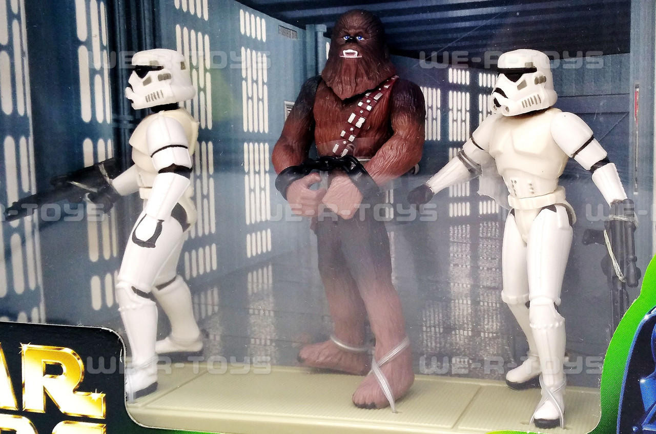 Star Wars PotF Death Star Escape Action Figure Set Han Solo