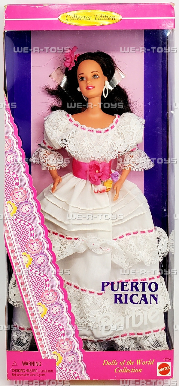 Barbie Dolls of the World Collection Puerto Rican Doll 1996 Mattel