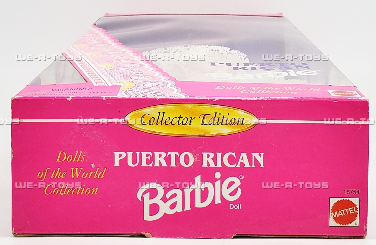 Barbie Dolls of the World Collection Puerto Rican Doll 1996 Mattel