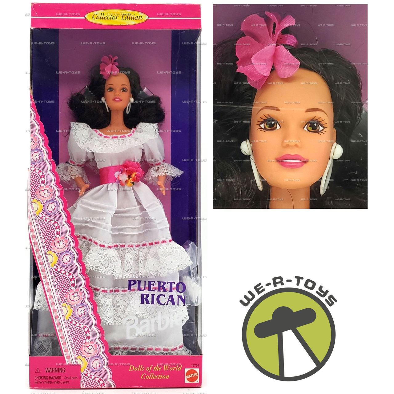 Barbie Dolls of the World Collection Puerto Rican Doll 1996 Mattel