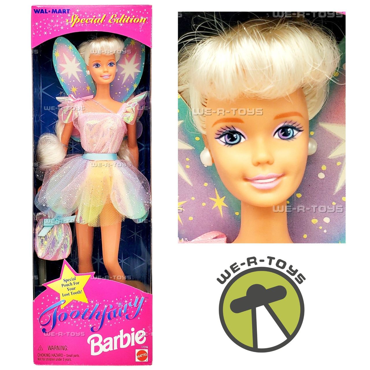 Barbie Tooth Fairy Doll Walmart Exclusive 1996 Mattel #17246 NRFB