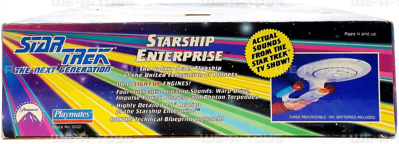 Star Trek The Next Generation Starship Enterprise Collector's Edition  Playmates