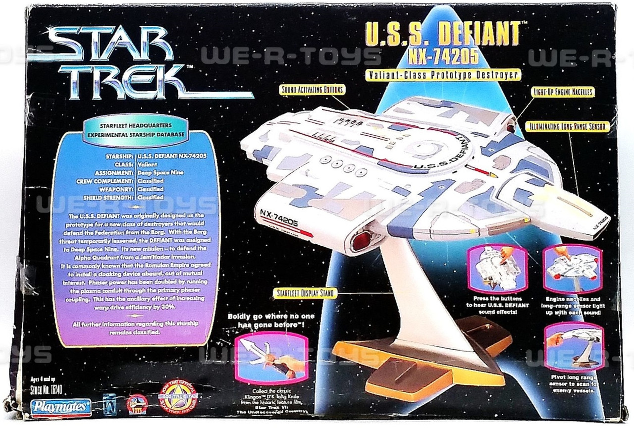 フィギュア レア！STAR TREK スタートレックDS9「USSディファイアント