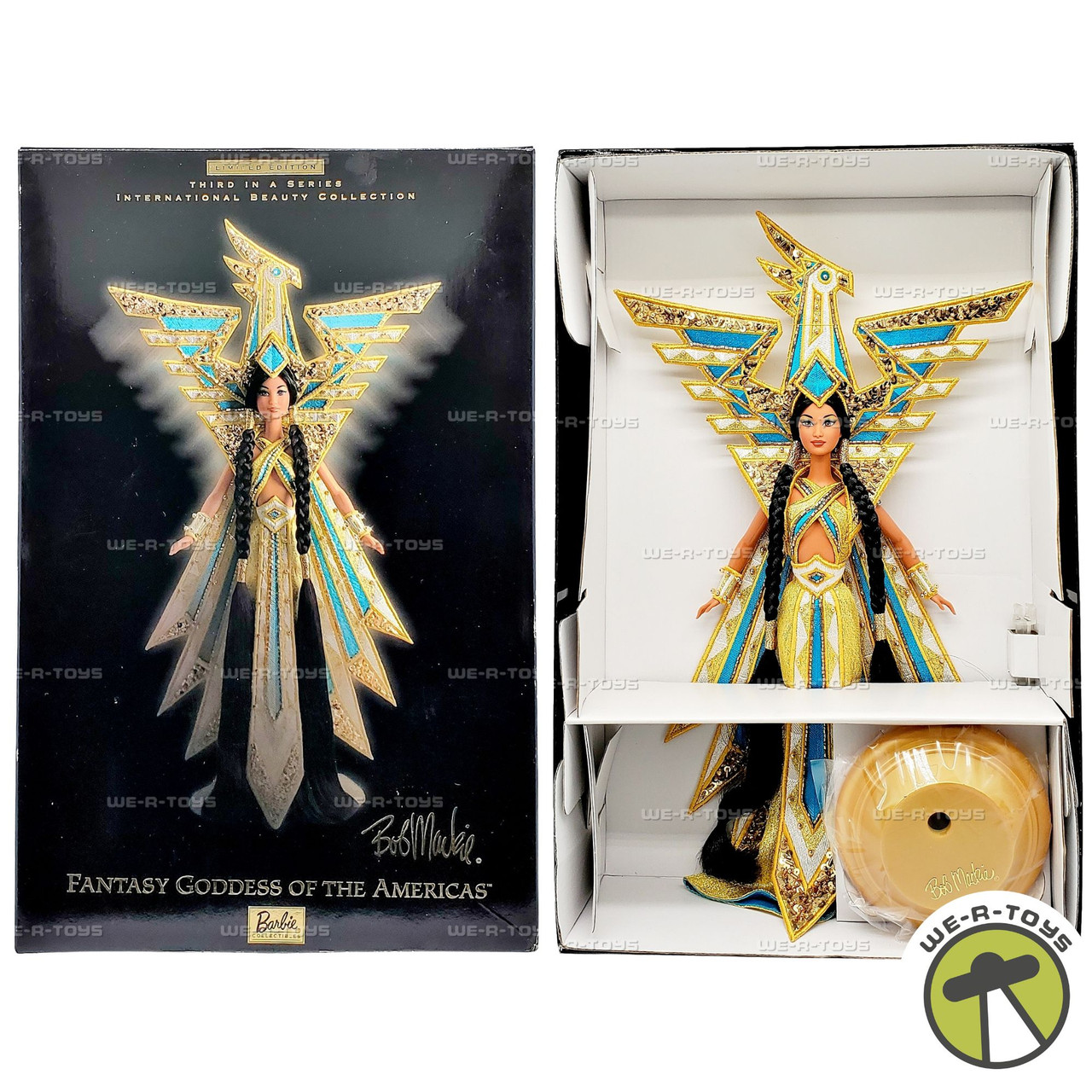Barbie Bob Mackie Fantasy Goddess of the Americas Doll 2000 Mattel