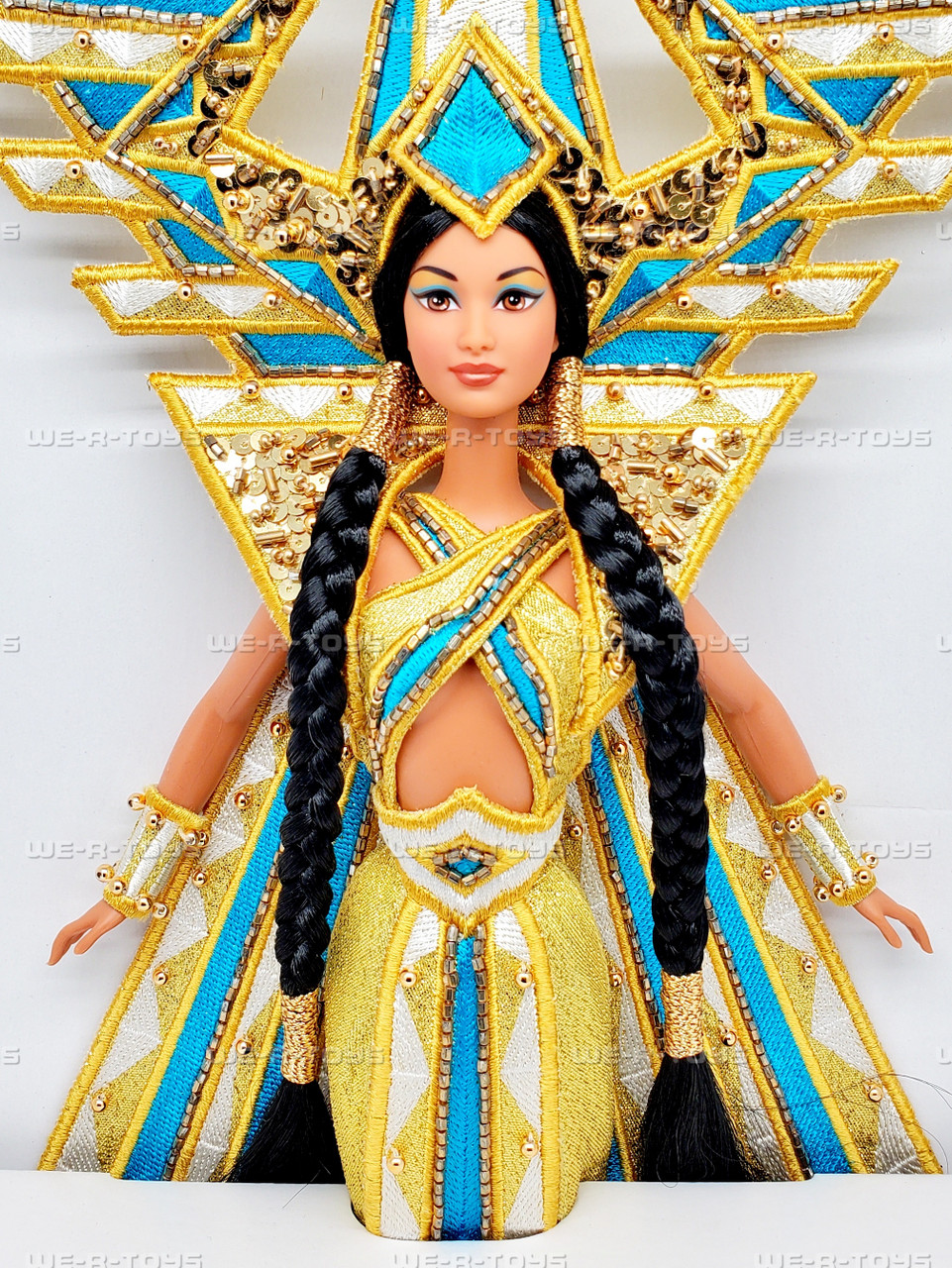 Φ Barbie FANTASY GODDESS OF THE AMERICAS Barbie Bob Mackie Fantasy Goddess of the Americas Doll 2000 Mattel