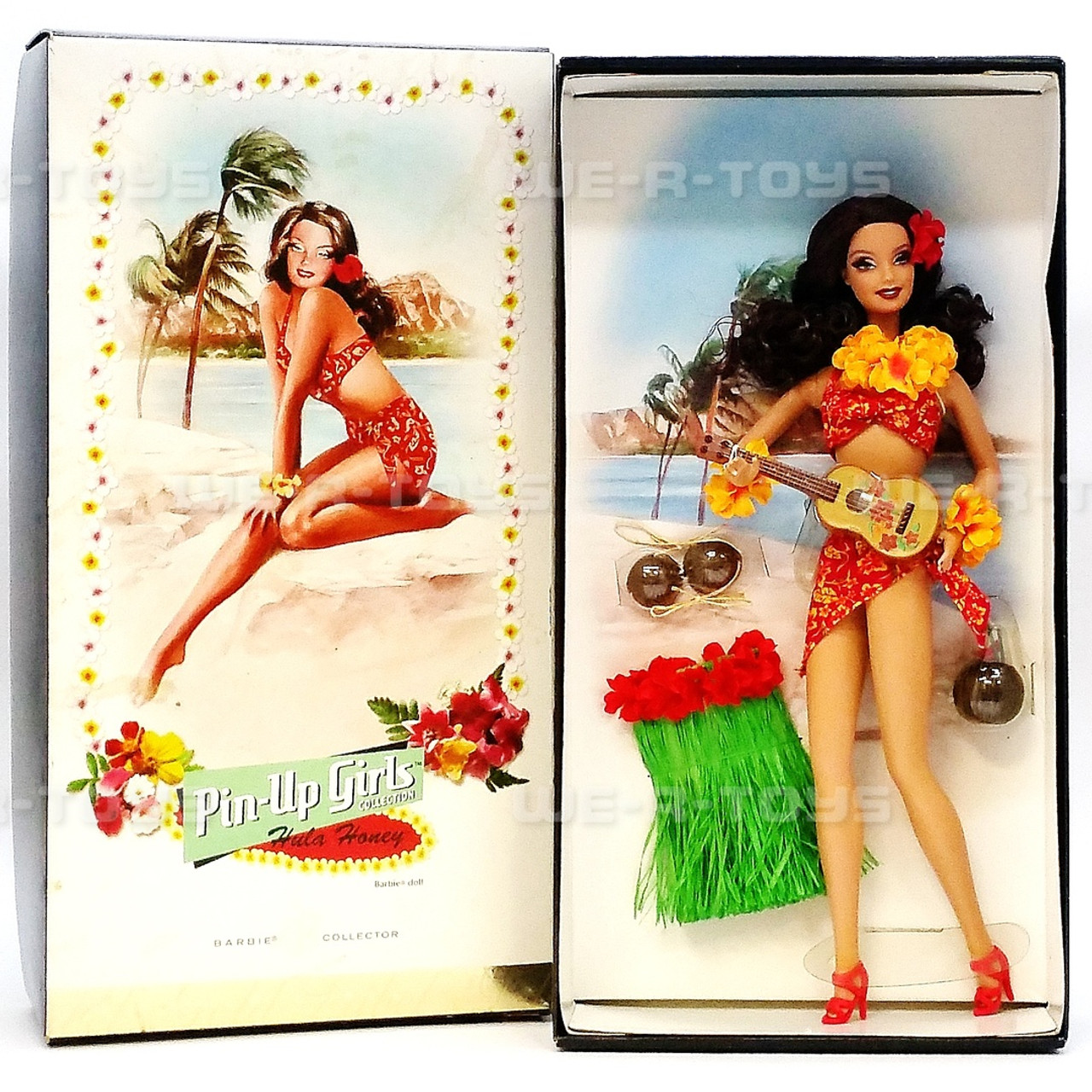 Barbie Hula Honey Pin-Up Girls Collection Doll 2006 Mattel #J0951