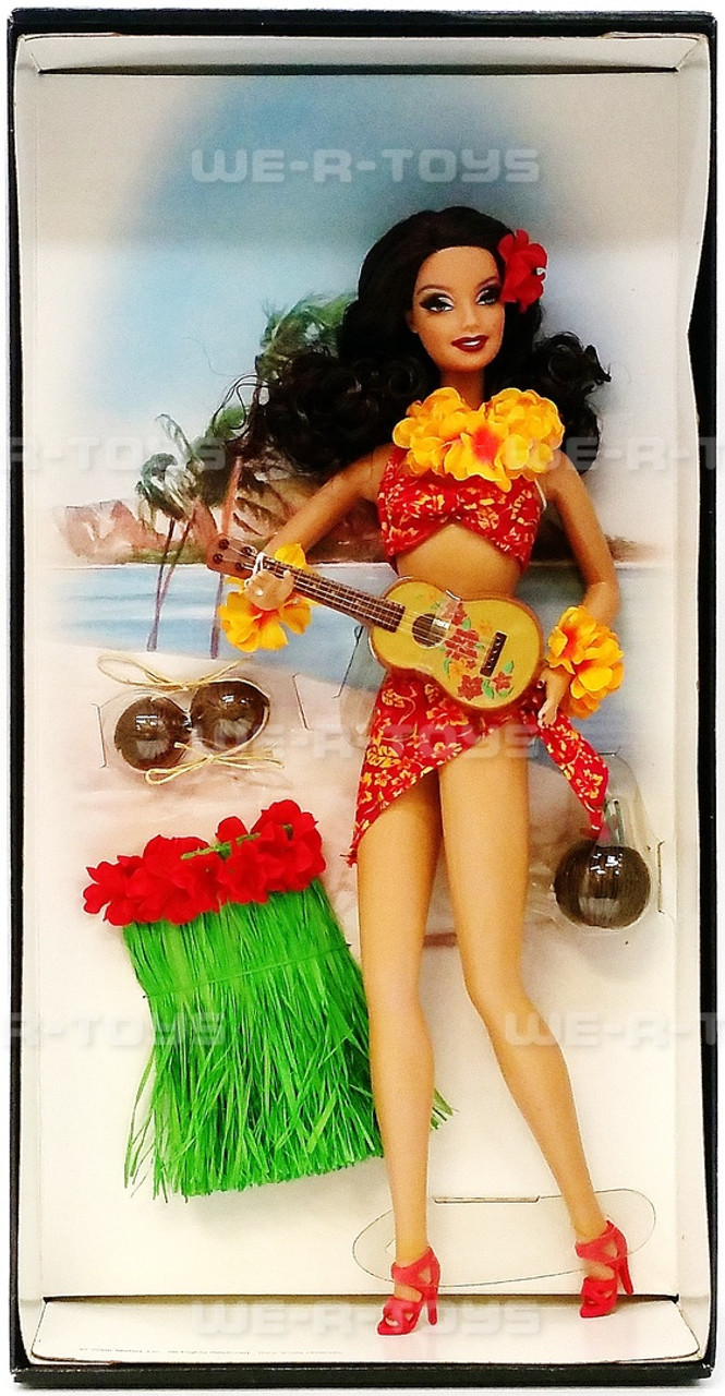 Barbie Hula Honey Pin-Up Girls Collection Doll 2006 Mattel #J0951