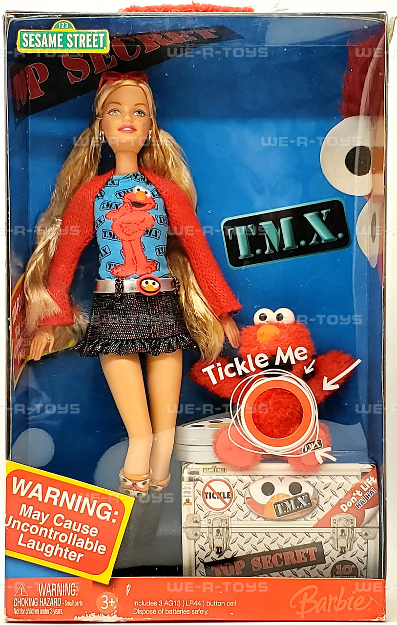 Barbie Loves T.M.X. Elmo Doll 2006 Mattel K5499 - We-R-Toys