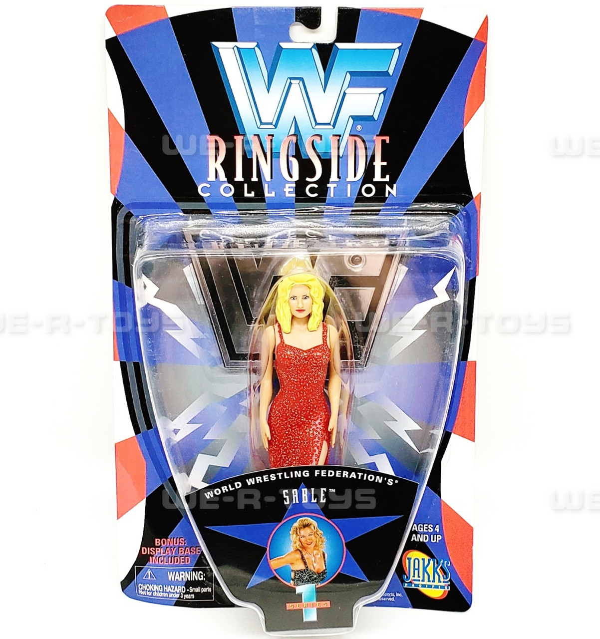 WWF Ringside Collection Series 1 Sable Action Figure Jakks Pacific