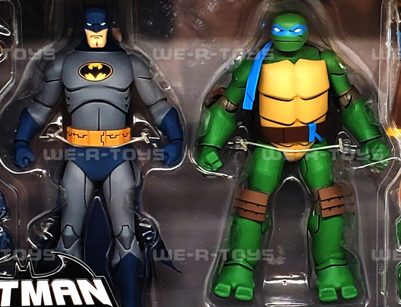 Batman vs Teenage Mutant Ninja Turtles Batman & Leonardo Action