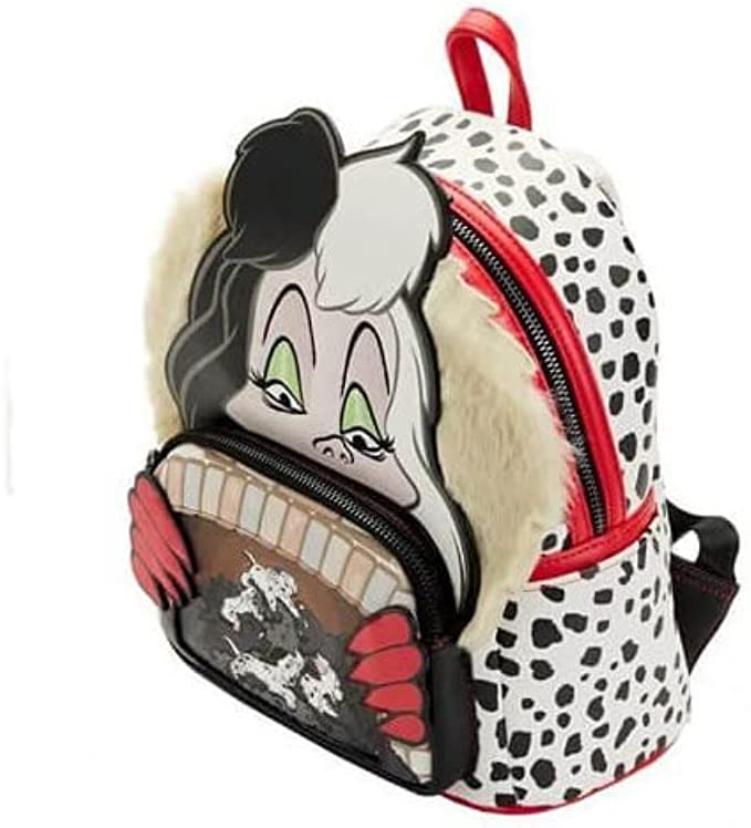 Disney 101 Dalmatians Cruella Mini Backpack by Loungefly - We-R-Toys Disney 101 Dalmatians Cruella Mini Backpack by Loungefly - We-R-Toys