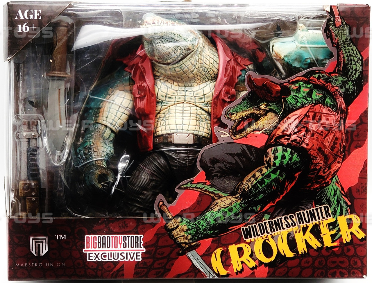 FuRay Planet Wilderness Hunter Crocker Figure Alternate Colors