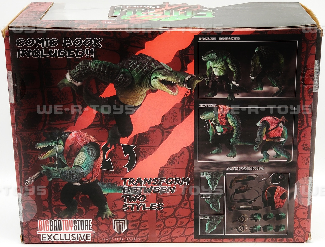 FuRay Planet Wilderness Hunter Crocker Figure Alternate Colors