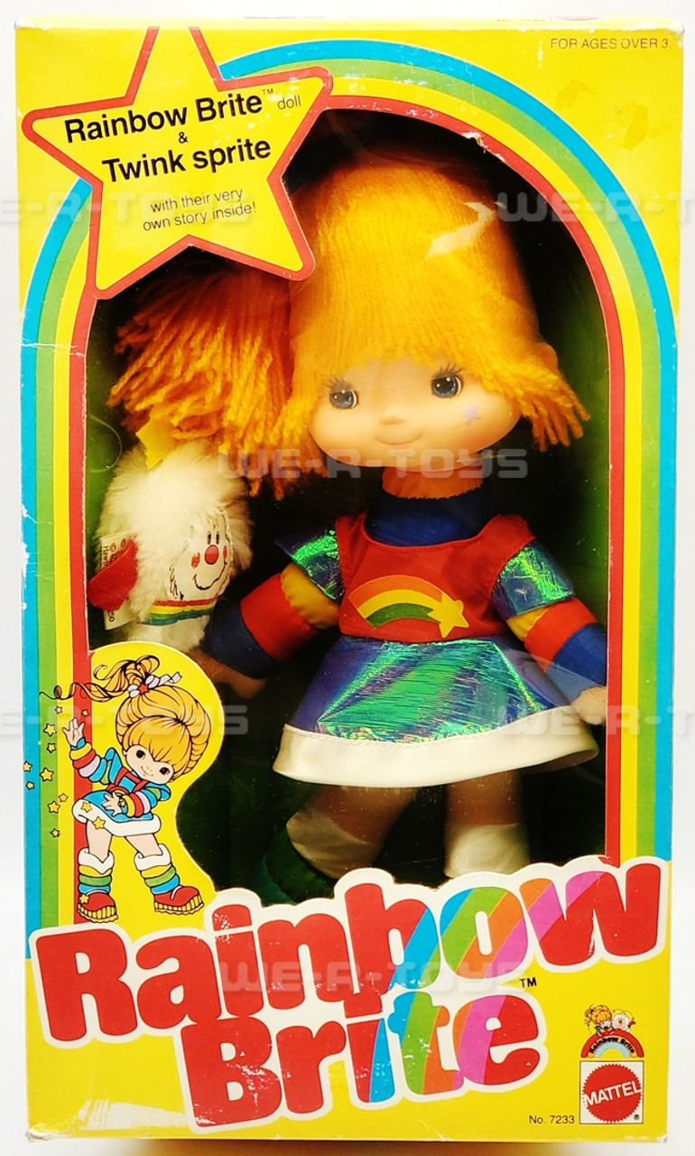 Rainbow Brite & Twink Sprite Dolls Mattel 1983 No. 7233 NRFB - We