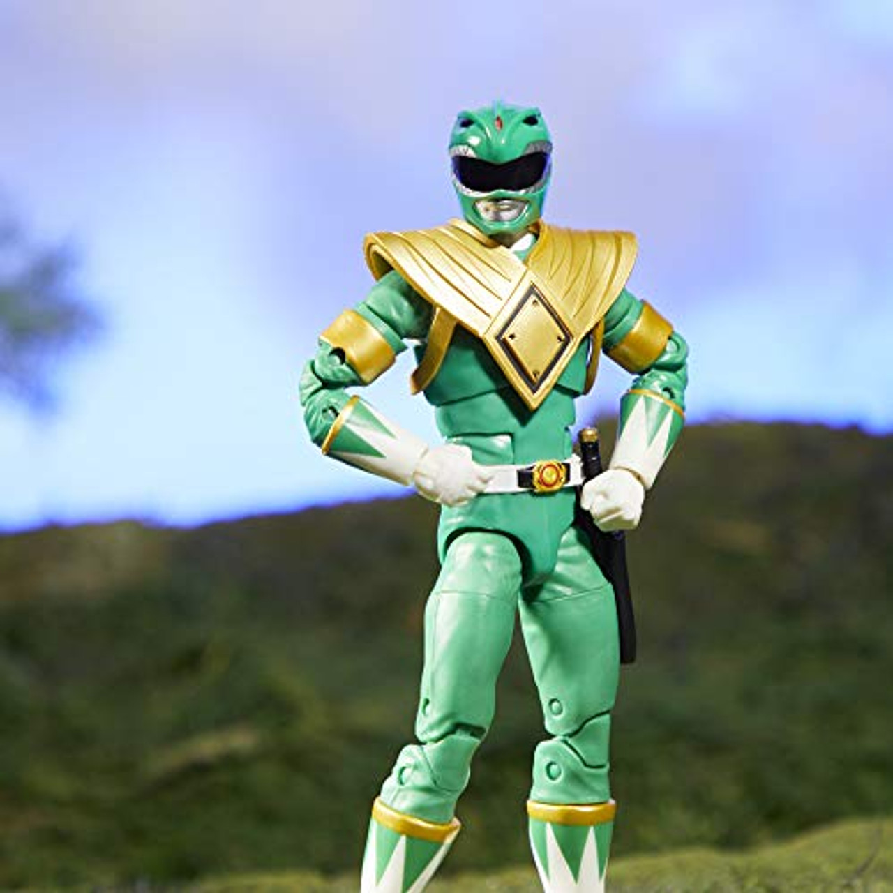 Power Rangers Lightning Collection Mighty Morphin Green Ranger Figure  Hasbro NEW