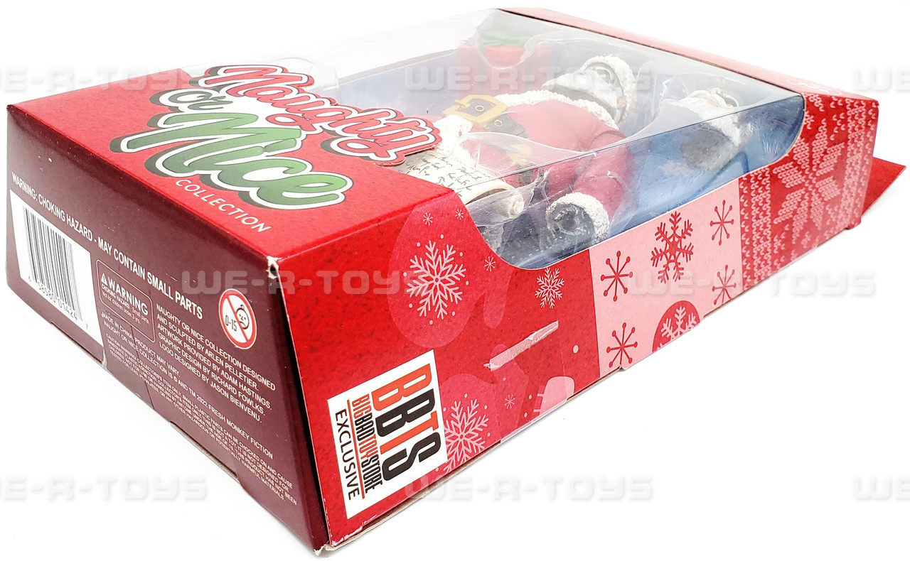 Santa Claus Naughty or Nice Collection Cyborg Santa Action Figure