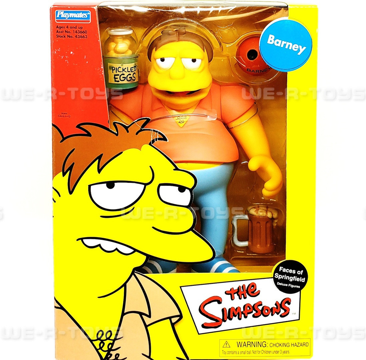 The Simpsons バーニー・ガンブル トーキングフィギュア Amazon.com: The Simpsons 5