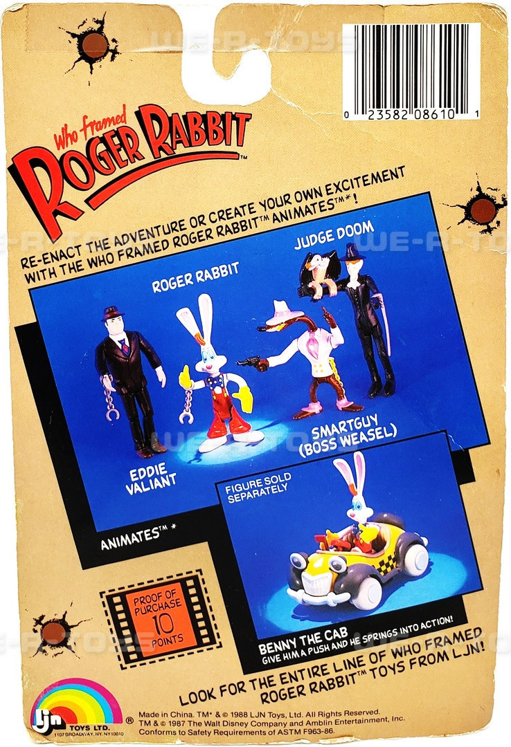 Who Framed Roger Rabbit Judge Who Framed Roger Rabbit Super7