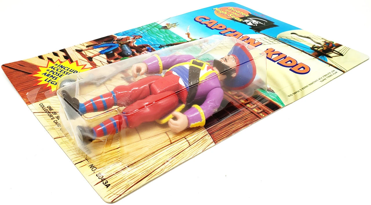 Pirates of the High Seas Captain Kidd Action Figure Imperial Toy