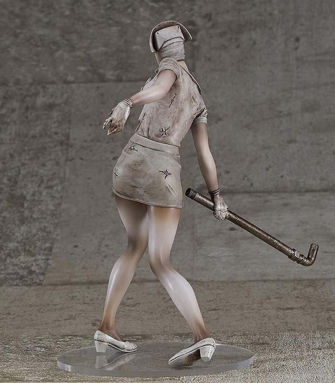 Good Smile Silent Hill 2: Bubble Head Nurse Figma Action Figure, White and  Tan