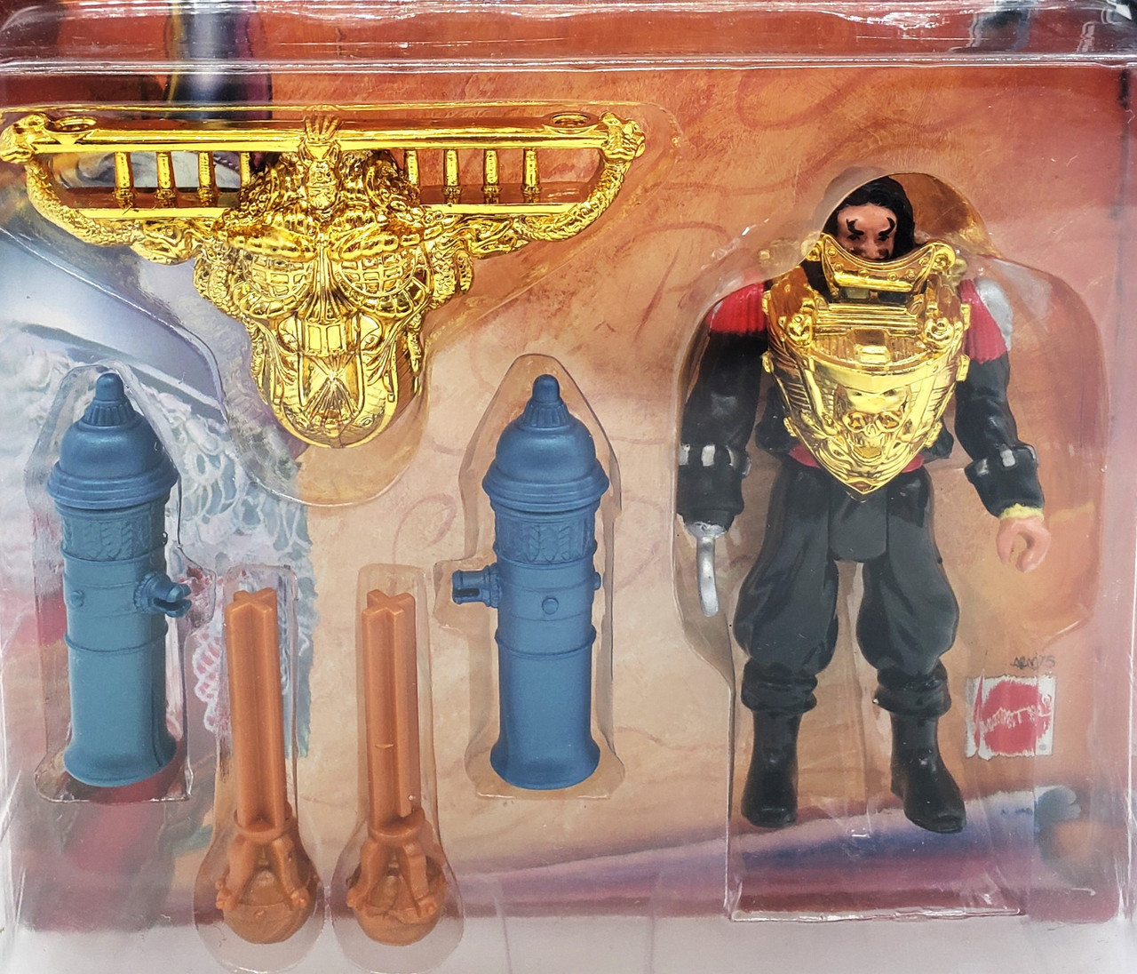 Hook Deluxe Skull Armor Capt. Hook Action Figure 1991 Mattel 4075 -  We-R-Toys