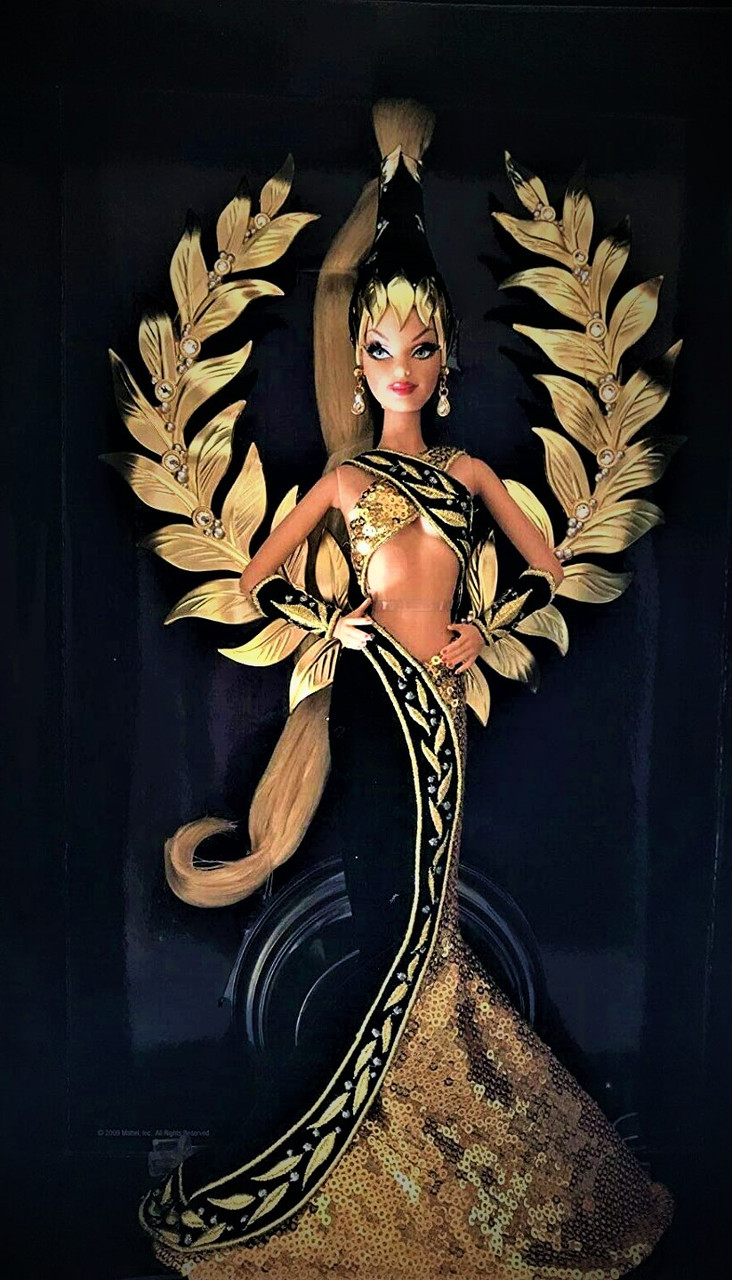 Golden Legacy Barbie Doll Bob Mackie Gold Label Limited Edition