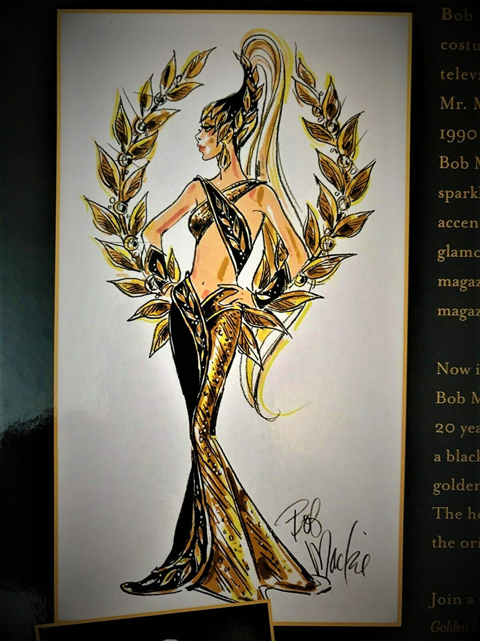 Golden Legacy Barbie Doll Bob Mackie Gold Label Limited Edition
