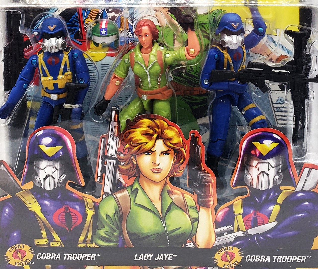 G.I. Joe Comic 3-Pack with 3.75 Lady Jaye