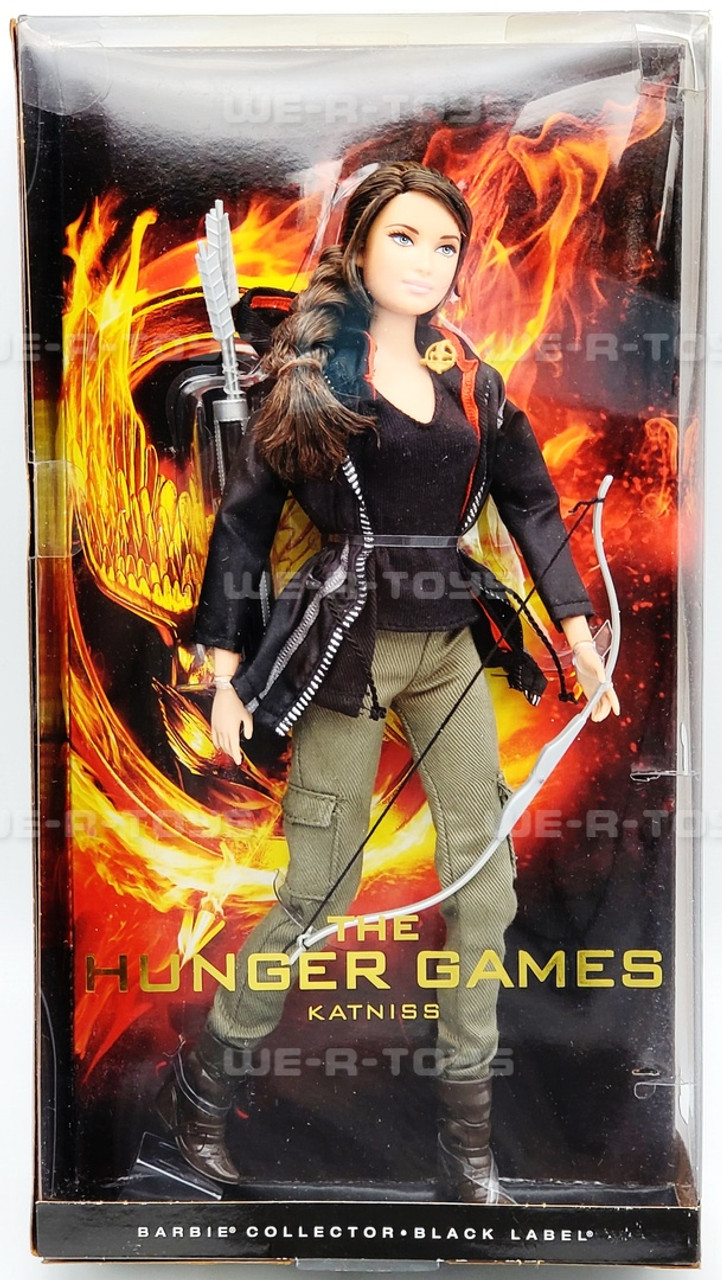 Katniss The Hunger Games Doll Barbie Collector Black Label