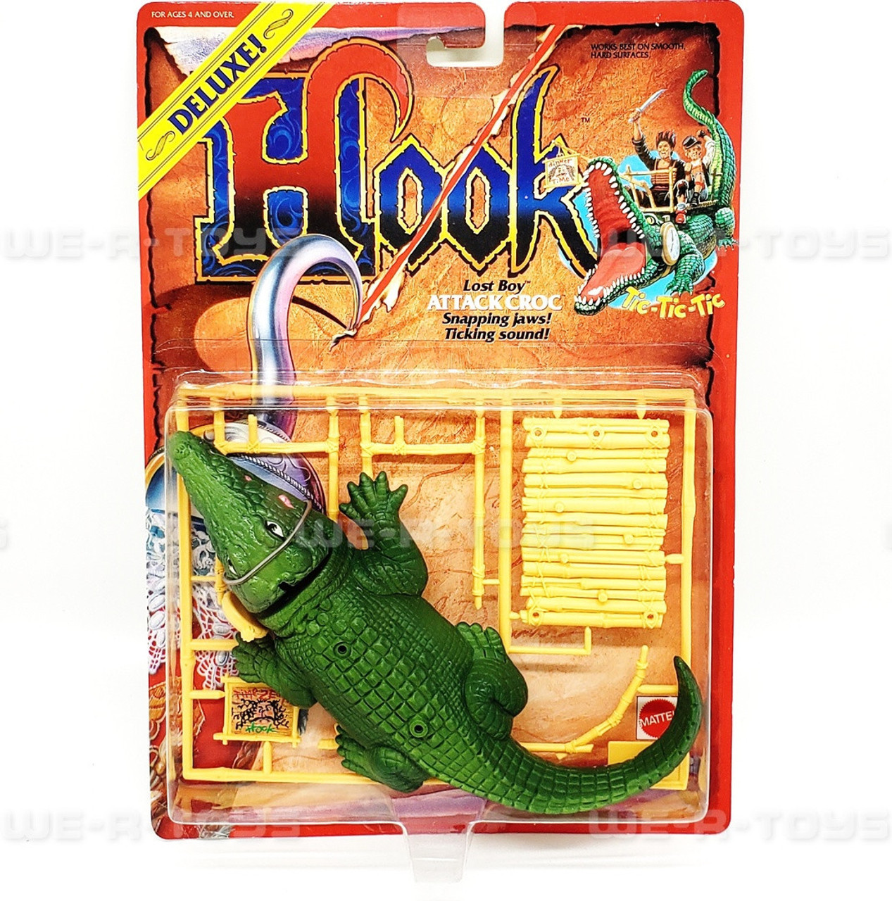 Hook Deluxe Lost Boy Attack Croc Action Figure 1991 Mattel #40474 NEW -  We-R-Toys