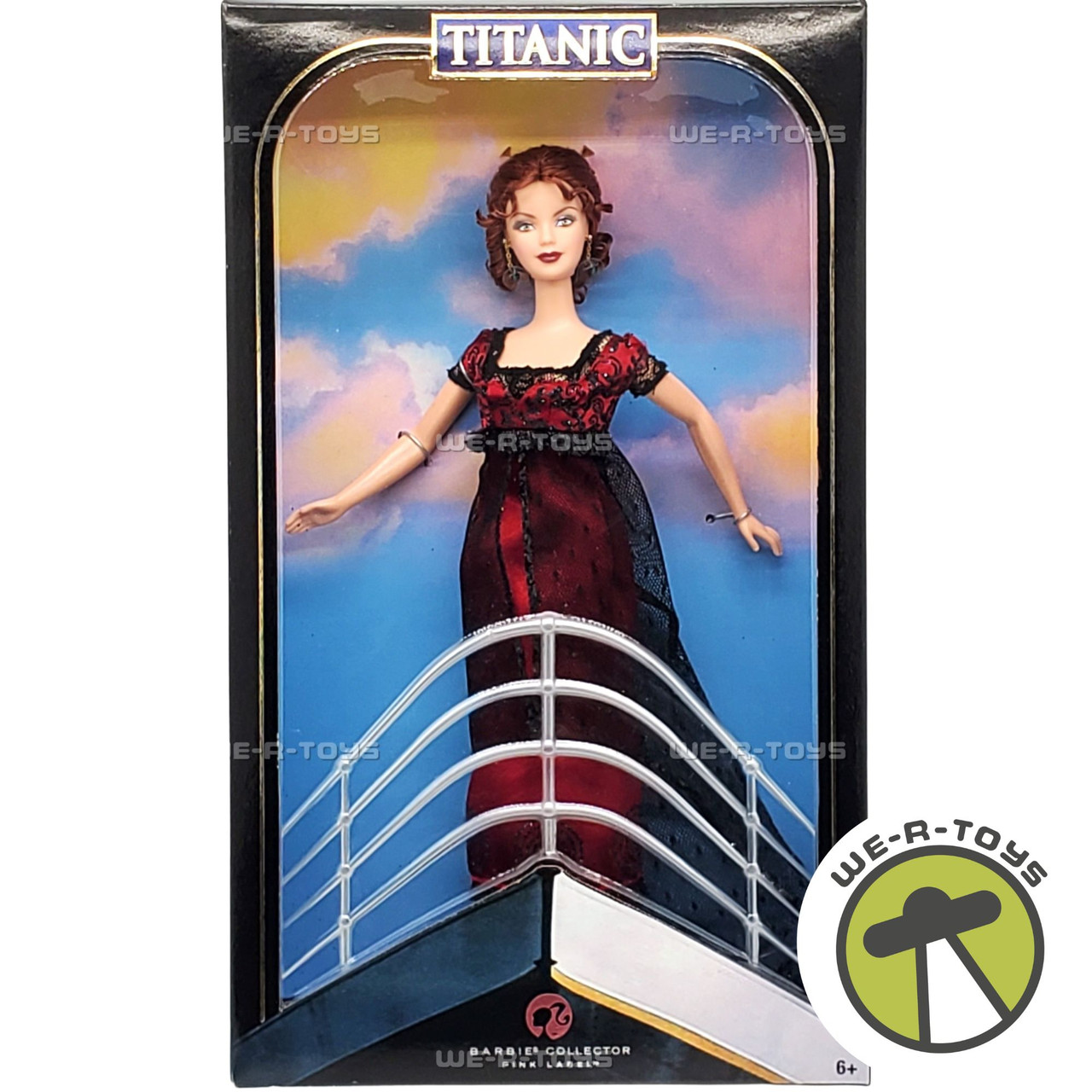 Titanic Barbie Doll as Rose Dewitt Bukater Pink Label 2007