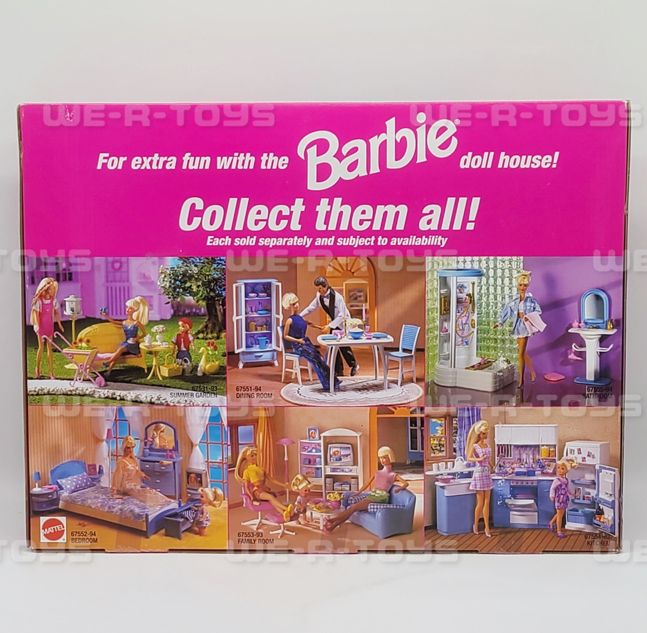 Barbie So Real So Now Kitchen For Barbie Doll House 1998 Mattel 67554-93  NRFB