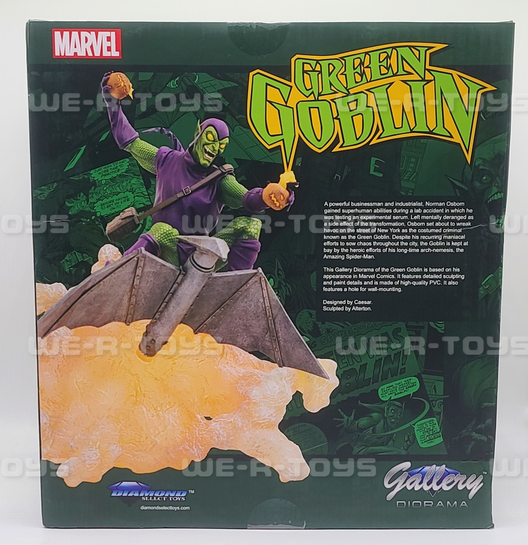 Marvel Gallery Green Goblin Deluxe PVC Statue & Diorama Diamond