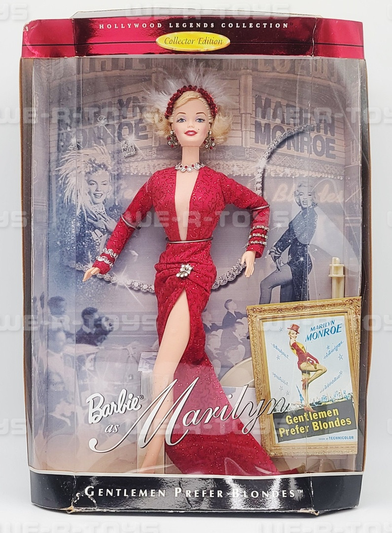 Barbie as Marilyn Monroe Gentlemen Prefer Blondes & The Seven Year