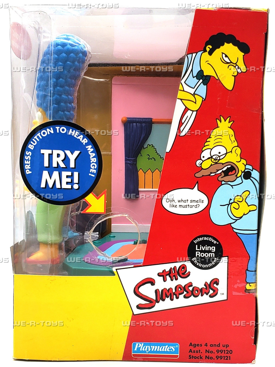 The Simpsons Interactive Living Room w/ Marge & Maggie 2000