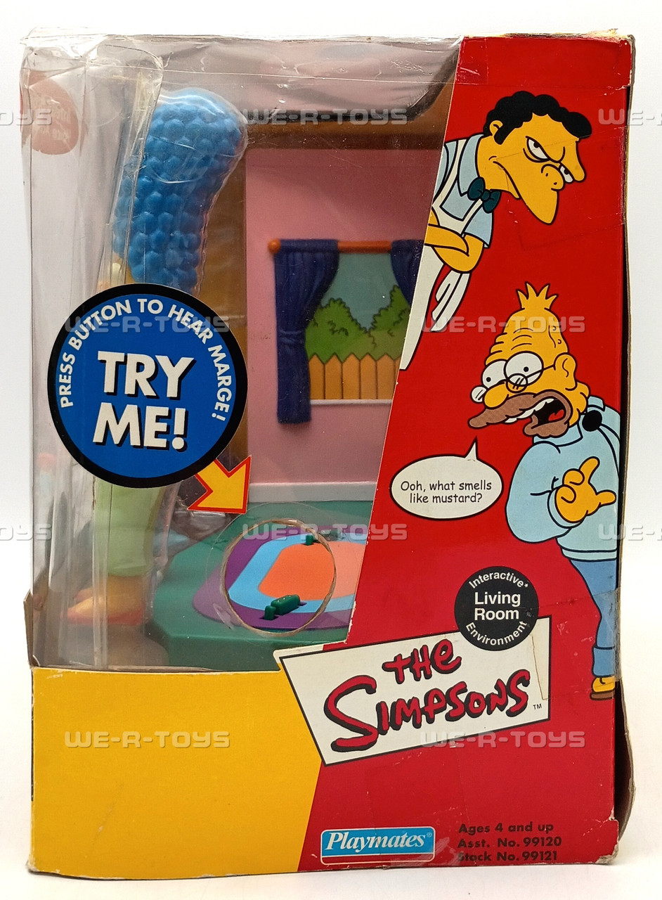 The Simpsons Interactive Living Room w/ Marge & Maggie 2000