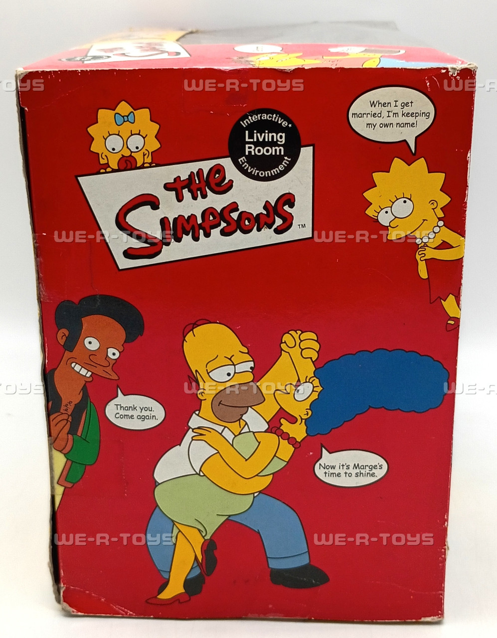 The Simpsons Interactive Living Room w/ Marge & Maggie 2000