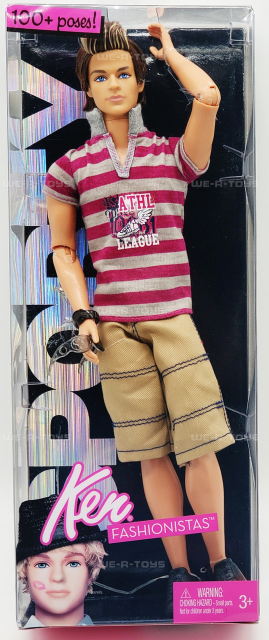 Barbie Fashionistas Sporty Ken Doll 2009 Mattel T4892 NEW - We-R-Toys