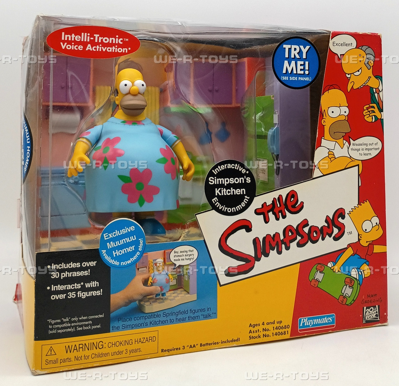 The Simpson's Interactive Kitchen Environment & Homer Action