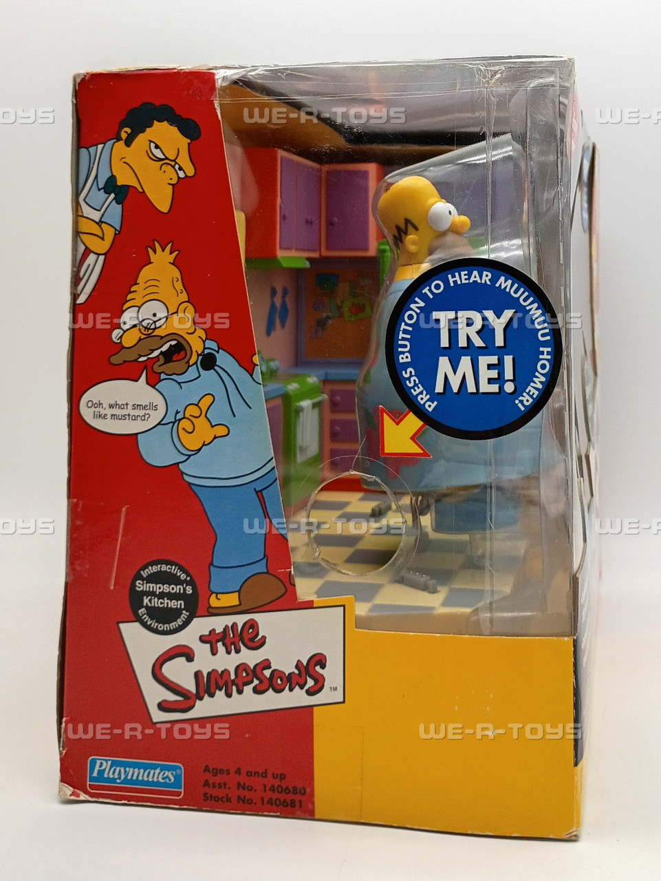 【レア】The Simpsons Interactive Kitchen The Simpson's Interactive Kitchen Environment & Homer Action
