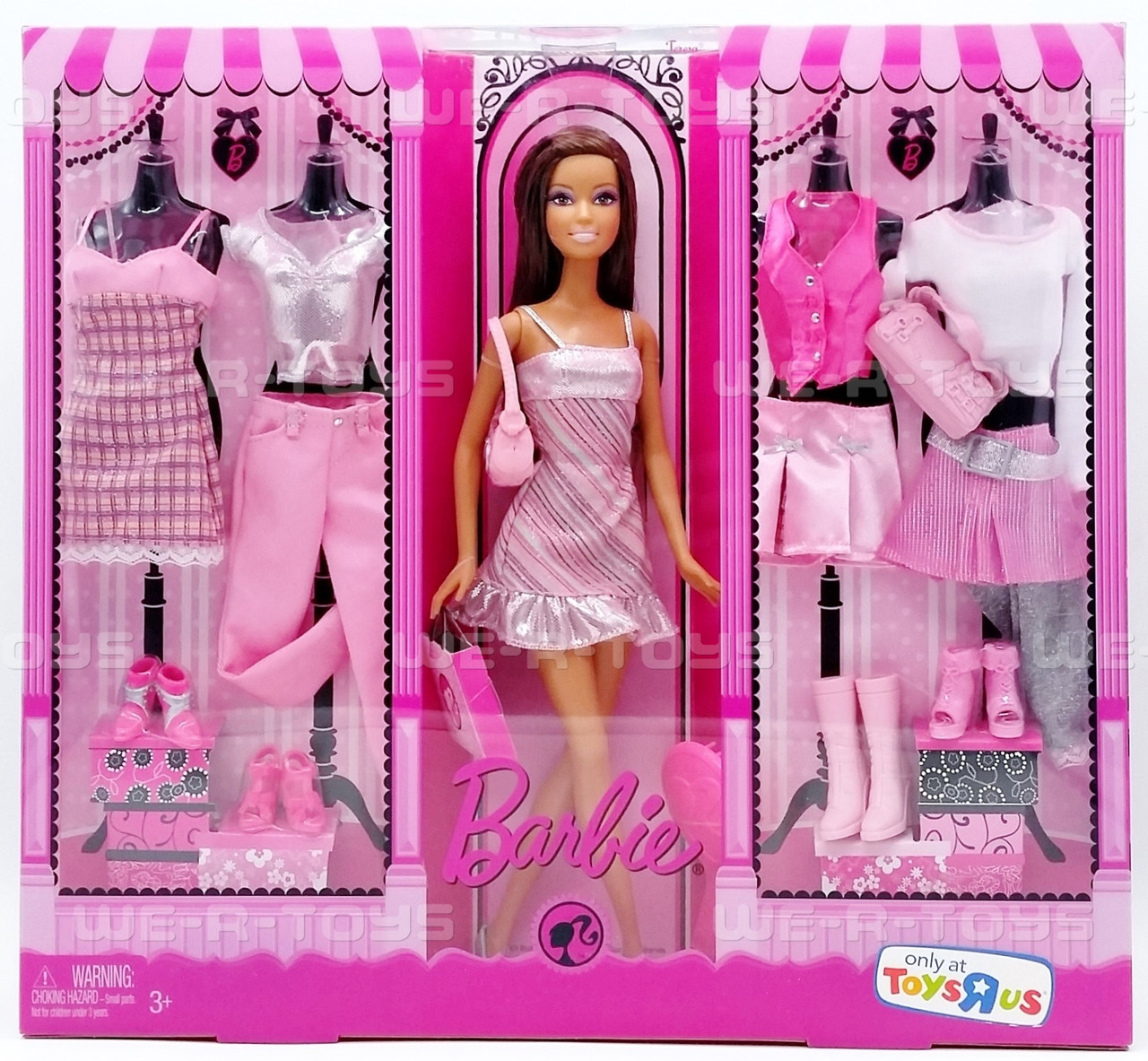 Barbie Teresa Doll & Pink Fashion Set 2008 Mattel #P8180 NEW