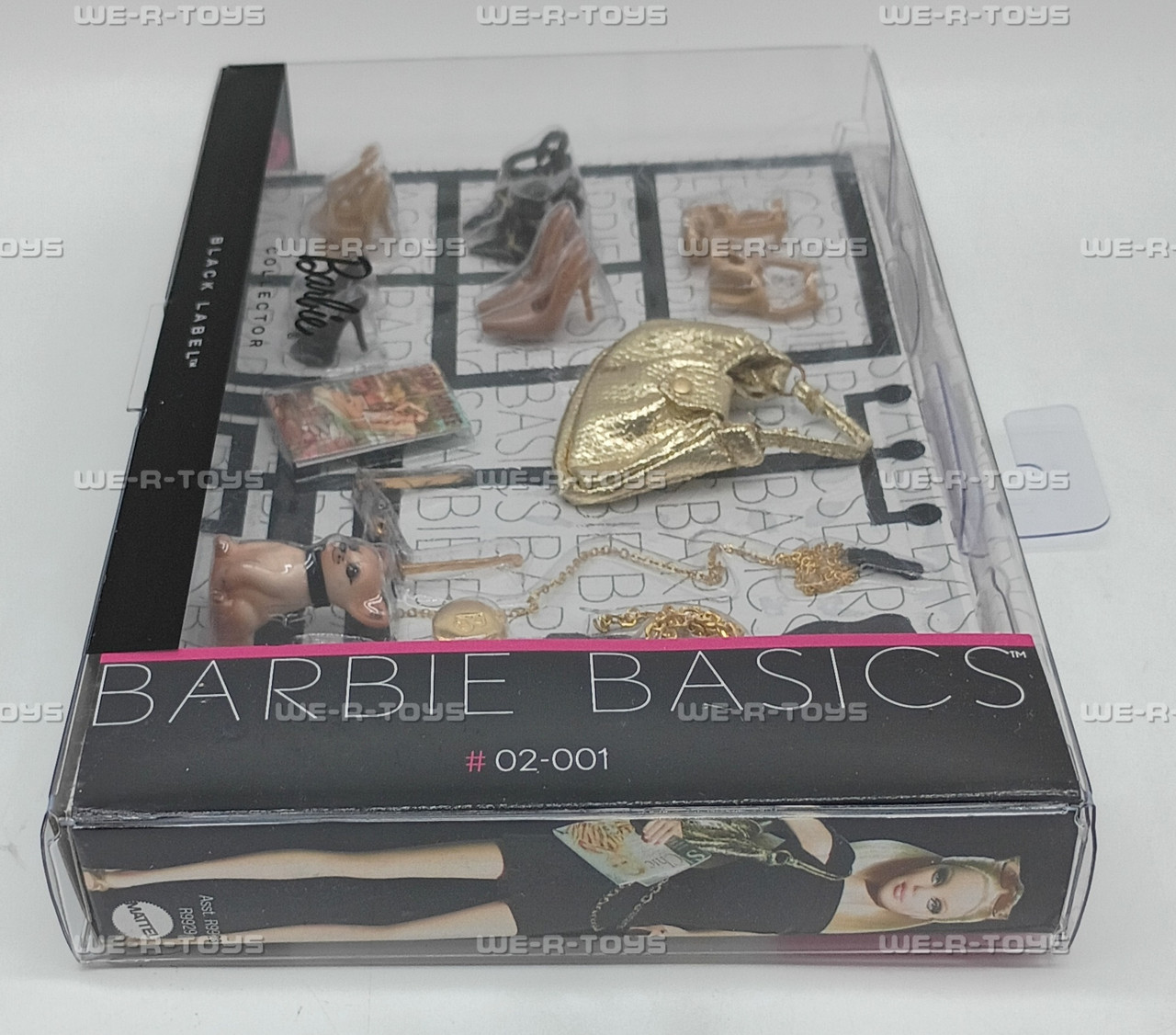 Barbie Basics #02-001 Fashion Accessory Pack Gold & Black 2009