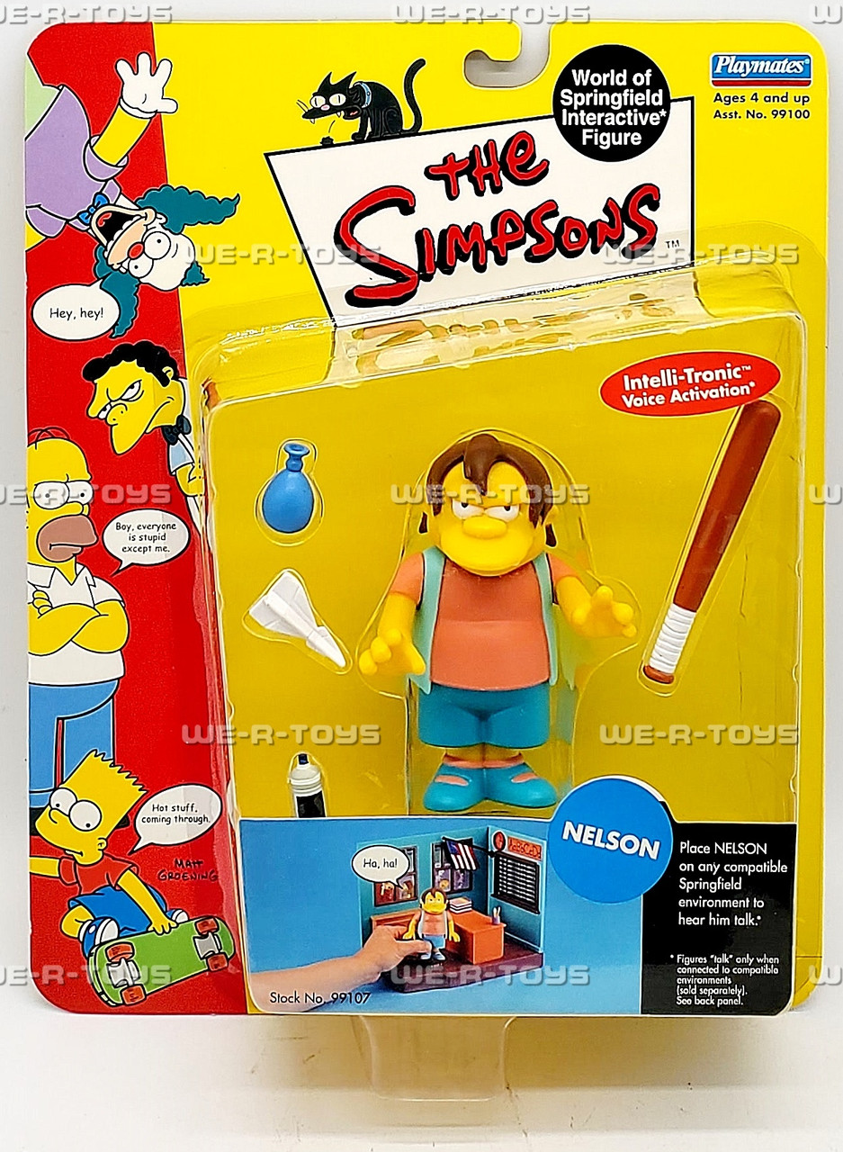The Simpsons World of Springfield Nelson Action Figure 2000