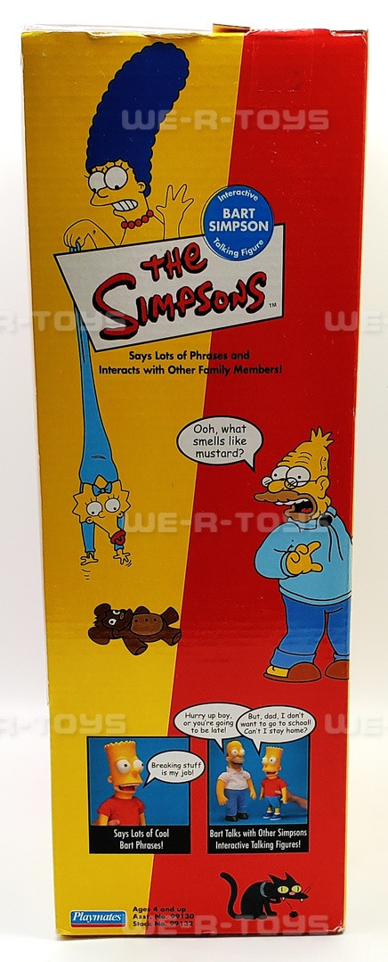 The Simpsons Interactive Bart Simpson Talking 15.5